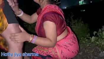 Outdoor Village Sex women fucked with owner in hindi clear audio full HD Indian porn sex video
