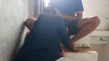 My Desi Milf Bhabhi Caught Me Masturbating In Stair Then We XXX Sex In Her Master Bedroom Clear Hindi Voice video