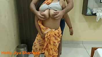 my Big Boobs Maid trying first time Anal when nobody at home (Hindi Voice) video