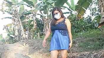 this truly is real homemade porn! I found a beautiful student in the jungle, I invited her to lunch and then she invited me to her house to fuck very deliciously with my big cock video